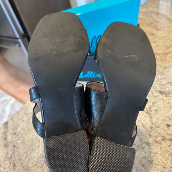 💥💥🔥BELLINI Toe Sandals- Black & Silver - Excellent Condtion!🔥💥💥 - Picture 4 of 11